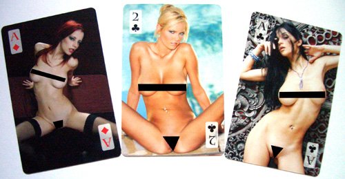 Deck of Nude Models - 54 Coated Playing Cards