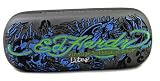 AUTHENTIC ED HARDY EYEGLASSES OPTICAL RX EHL 808 BLK LITE OPTICAL RX BLACK 3D LITE