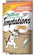Whiskas Temptations Cat Treats Natural Wild Alaskan Salmon Flavor 12 Bags Tartar Control Treats