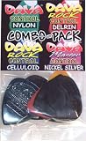 Dava Control Guitar Picks Mini-Combo 4-Pack, 4-Pack