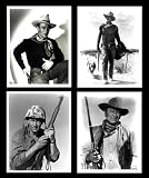 John Wayne 8x10 Photo Collection Four (4) Different Stagecoach, Hondo, The Undefeated, Sands of Iwo Jima