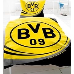 BVB / Borussia Dortmund Bettw�sche Biber 'Kurve', mit RV