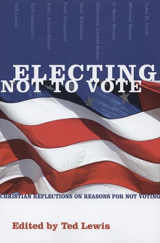 Electing Not to Vote: Christian Reflections on Reasons for Not Voting under Ethics in The Books Store