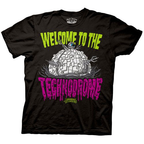  Teenage Mutant Ninja Turtles TMNT Welcome to the Technodrome Men's T-Shirt