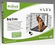 EliteField 48" 2-Door Folding Dog Crate with DIVIDER, 48" long x 30" wide x 32" high EliteField 48" 2-Door Folding Dog Crate with DIVIDER, 48" long x 30" wide x 32" high