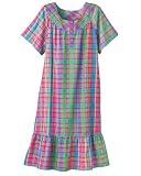 National Vibrant Plaid Cotton Dress