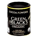 Green and Black Organic Cocoa Powder, 4.4-Ounce Jar (Pack of 5)