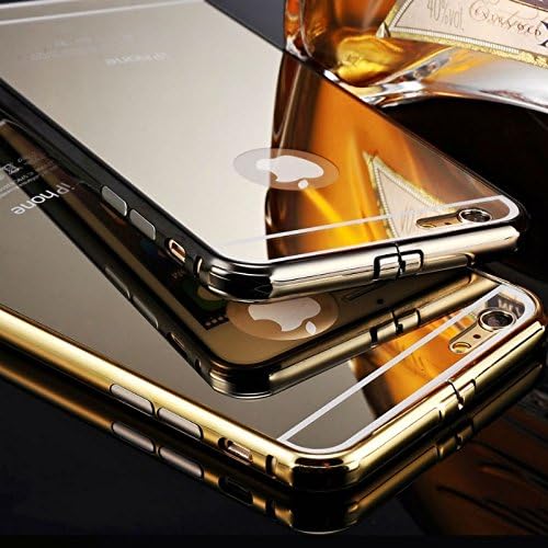 NEW Luxury Aluminum Ultra-thin Mirror Metal Back Case Cover for Apple iPhone 5/5s/6 4.7/6 Plus 5.5