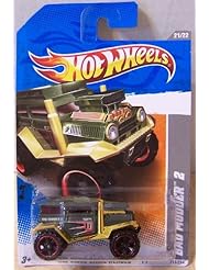 2011 Hot Wheels 243/244 - HW Video Game Heroes 11 - BAD MUDDER 2 (GREEN/GOLD)