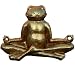 Produkt-Bild: GOLDENER GL&Uuml;CKS FROSCH IM LOTUSSITZ MEDITIEREND, Yoga, Feng-Shui