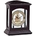 Kasseltrade Linden Wood Table Clock with Gold Tone Finished Quartz Movement and Roman...