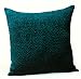 Jovi Home Royal Chenille Cushion, Teal