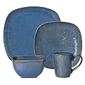 Radiant Lines 16-pc. Dinnerware Set - Denim