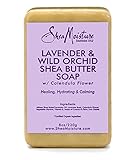 Shea Moisture Organic Lavender & Wild Orchid Shea Butter Soap with Calendula Flower