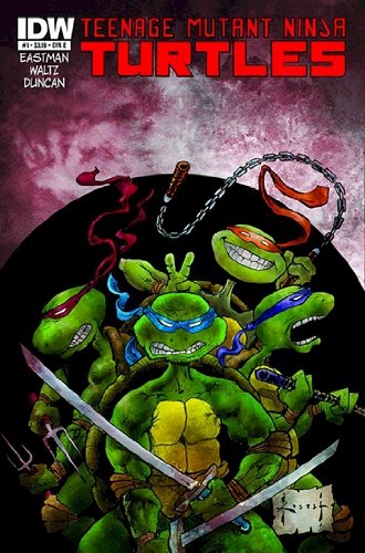  Teenage Mutant Ninja Turtles #1 the Sam Kieth RI C Edition (TMNT)