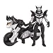 Power Ranger Jungle Fury Power Ranger Cycles with 5 Figure - Bat Battle Bike