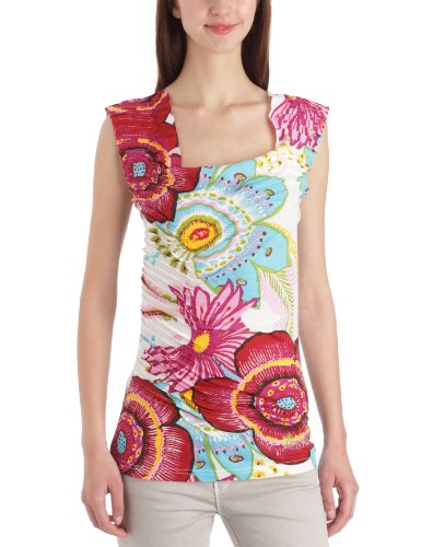Desigual Weaker - T-Shirt - Femme - Blanc -38