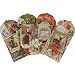 Vintage Christmas Punch Studio Embellished Gift Tags