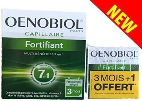 Oenobiol Capillaire Fortifiant 180 Capsules + 60 Free (Four Month Supply)