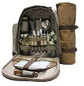 Camelot HB2295 Picnic Backpack Complete with Setting for Two