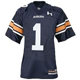Under Armour Auburn Tigers #1 Navy Blue Replica Football Jersey