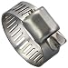 Precision Brand M4P Micro Seal, Miniature Partial Stainless Worm Gear Hose Clamp, 7/32" - 5/8" (Pack of 10)