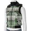 Ci Sono by Adi Juniors Plaid Hooded Vest