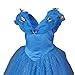 Sophiashopping 2015 Princess Cosplay Dress Halloween Party Costumes Custom for children for Kids Girls 3-7 Years