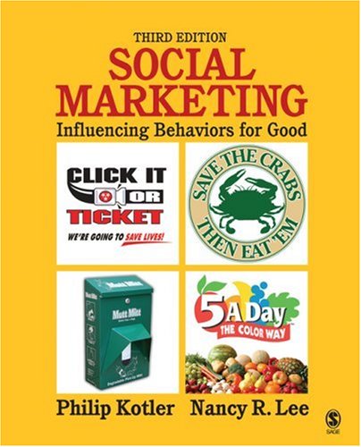 City Travel Guides Discounted  Books : Social Marketing: Influencing Behaviors for Good