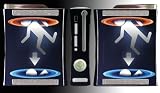 Portal 2 Logo Chell GlaDOS Gun Game Vinyl Vinyl Decal Skin Protector Cover for Microsoft Xbox 360