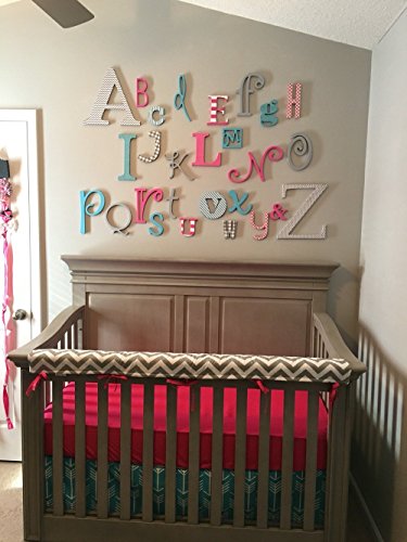 Wooden Alphabet Letter Set, Unpainted