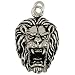Lion Head - Pendant Necklace Sterling Silver