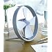 Black+Blum Propello 12-3/4 by 12-3/4 by 6-1/2-Inch Desk Fan, Grey