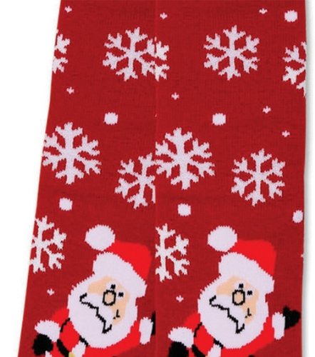 Fun Socks-Christmas -Santa Red Tube Socks