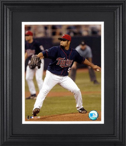Johan Santana Minnesota Twins Framed Unsigned 8x10 Photograph