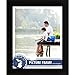 Craig Frames 1WB3BK 11 by 17-Inch Picture Frame, Smooth Wrap Finish, 1-Inch Wide, Black