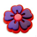 Flower red/lilag , style your Crocs shoe charm 1461, Clogs stickers | fun Clip