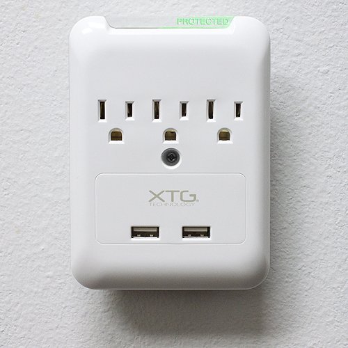 Image #4 of 3 AC  2 USB Wall