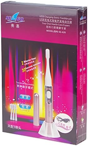 Seago Beautiful Portable Sonic Toothbrush Nice for Ladies.