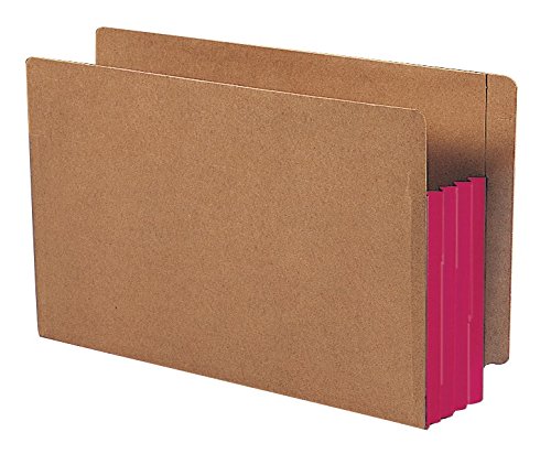 Smead End Tab Pocket, Reinforced Straight-Cut Tab, 3-1/2