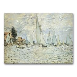 Regates a Argenteuil - 5" x 7" Museum Quality Greeting Card