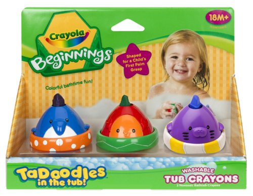 Crayola 3ct. TaDoodles Washable Tub Crayons (Dog, Pig, Elephant) under The Toys Store