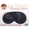 Fetish Fantasy Satin Love Mask, Black
