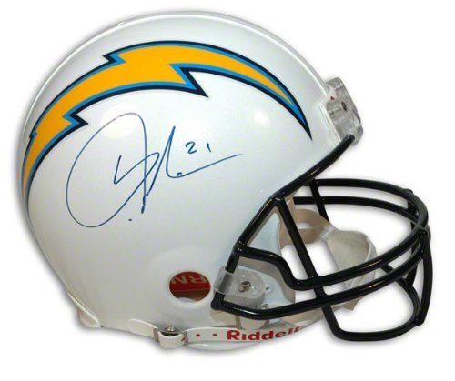 LaDainian Tomlinson Autographed Pro-Line Helmet | Details: San Diego Chargers, Authentic Riddell Helmet