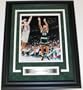 Signed Larry Bird Photograph - 8x10 ~ Custom Framed