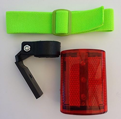 Running Gear Lights That Can Be Used for Jogging, Hiking or Biking on Dark And/or Foggy Days. Safety First with These Blinking Multi-use Red Led Lights. Amazingly Light-weight with Loads of Brightness. Arm Strap As Well a Bicycle Bracket Included