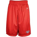 Reebok Washington Nationals Red Jimmy Mesh Shorts
