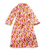 Sweet n Sassy - Girls Robe, Ivory, Pink, Orange