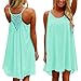 Yidarton Womens Summer Casual Sleeveless Evening Party Beach Dress Blue X-Large