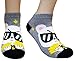 Boy's Pokemon Pikachu 5pk No Show Socks 6-8.5